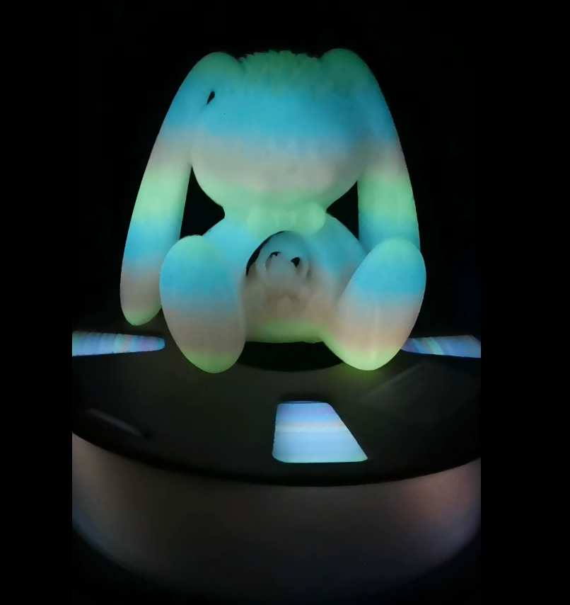 Luminous PLA filament