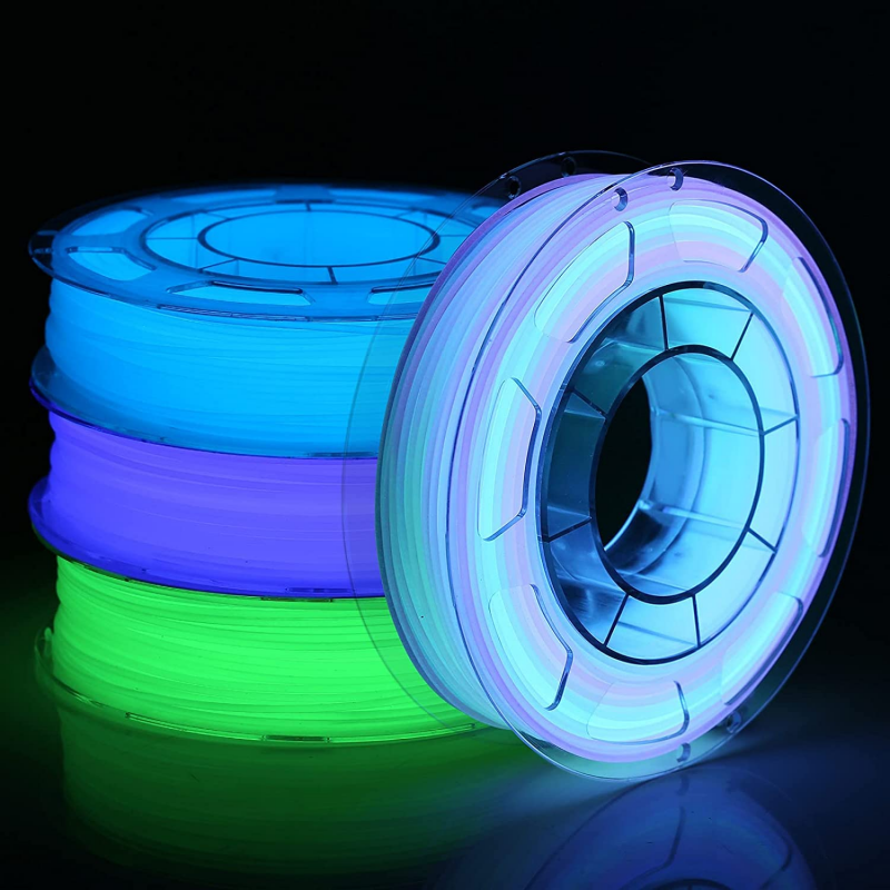 glow in dark PLA filament 1kg