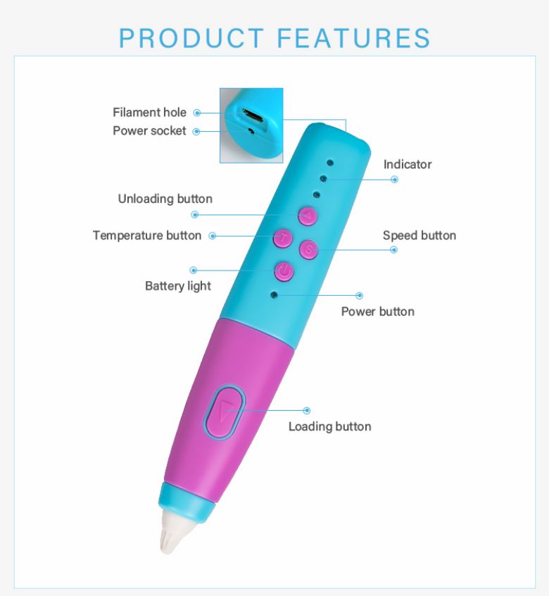 3D Pen for kids toy