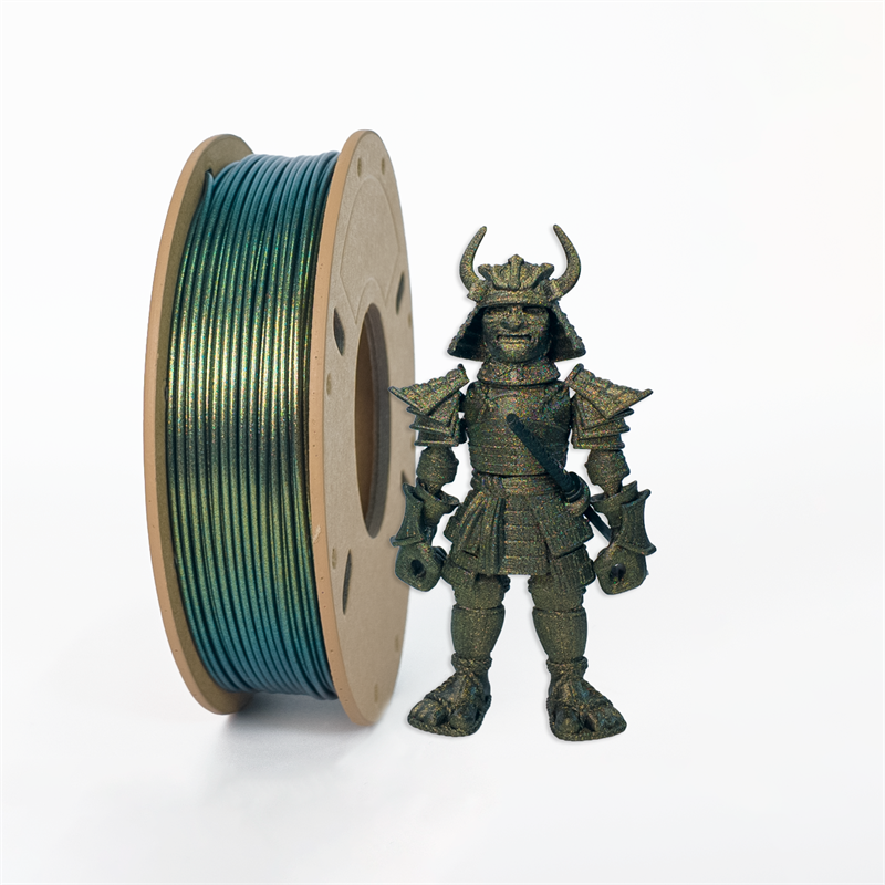 silk dual color pla filament